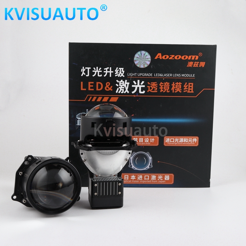 CQL Aozoom 3inch size 65w 6000k Industry Leader headlight led laser projector lens
