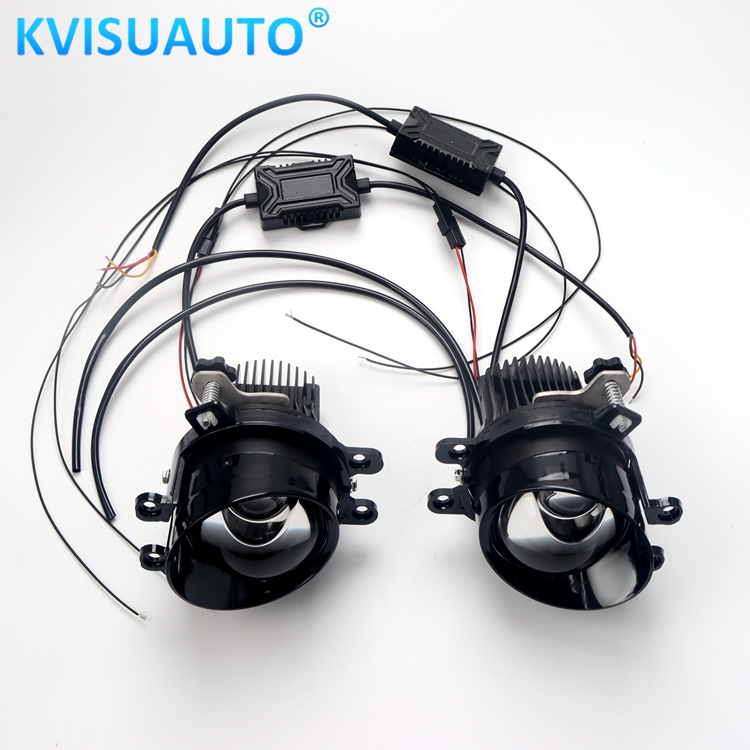 CQL Hyperboloid Bi LED Fog Lights For Toyota Corolla Yaris Auris Hilux RAV4 Camry