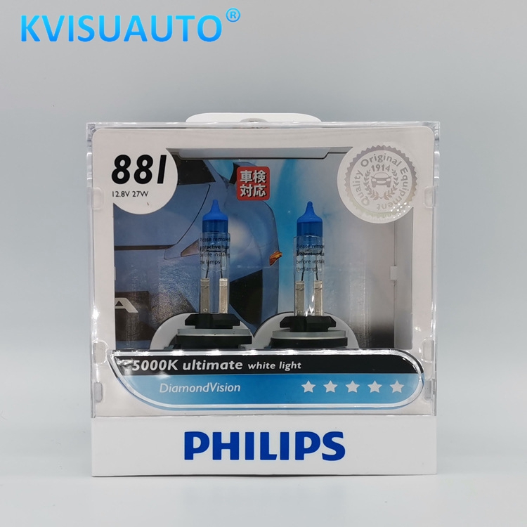 CQL Philips White Light Anti-Fog Bulb 881 DV 12V 27W PHILIPS H27W/2