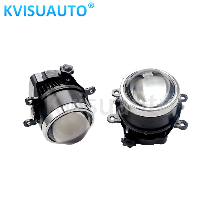 CQL kvisuauto 40w 50w double reflector F2 bi led fog projector for Ford honda suzuki mazda